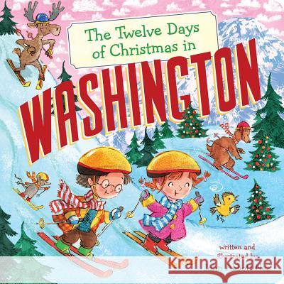 The Twelve Days of Christmas in Washington John Abbott Nez 9781454927952 Sterling Children's Books - książka