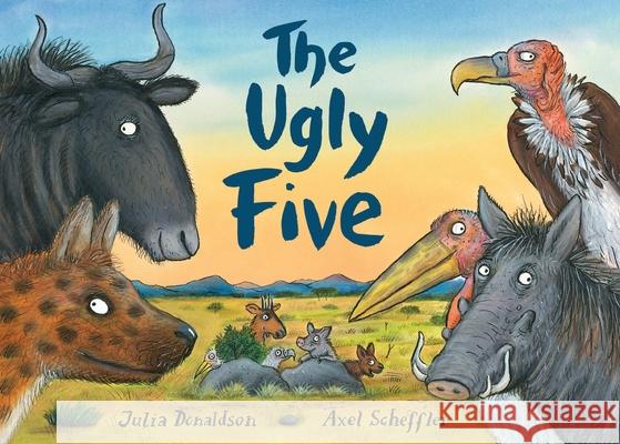 The Ugly Five Julia Donaldson 9781407174198  - książka