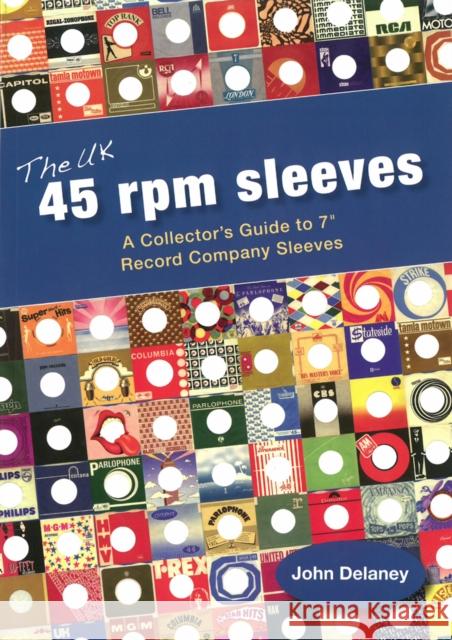 The UK 45 rpm sleeves: A Collector's Guide To 7' Record Company Sleeves John Delaney 9789189136717 Premium Forlag AB - książka