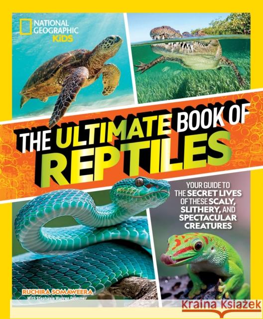 The Ultimate Book of Reptiles Stephanie Warren Drimmer 9781426373732 National Geographic Kids - książka