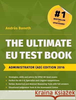 The Ultimate EU Test Book: 2016 Andras Baneth 9780993454912 John Harper Publishing - książka