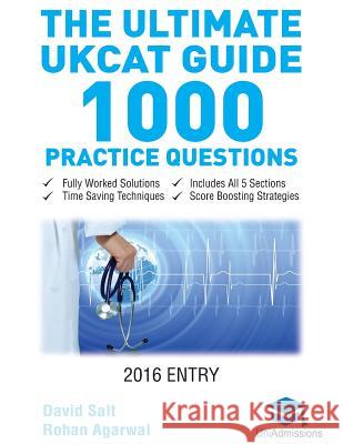 The Ultimate UKCAT Guide - 1000 Practice Questions Rohan Agarwal 9780993231117 UniAdmissions - książka