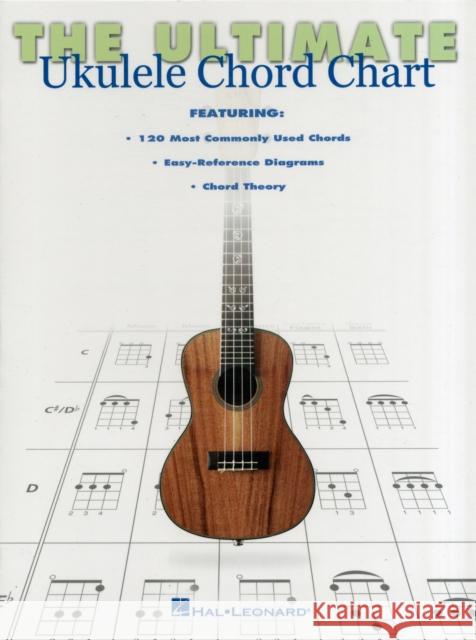 The Ultimate Ukulele Chord Chart: Ukulele Series Hal Leonard Publishing Corporation 9781476813615 Hal Leonard Corporation - książka