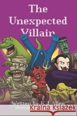 The Unexpected Villain Glen Holman, K J Allen 9798326554376 Independently Published - książka