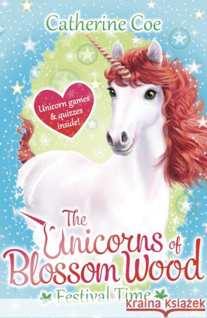 The Unicorns of Blossom Wood - Festival Time Catherine Coe 9781407171234 Scholastic - książka