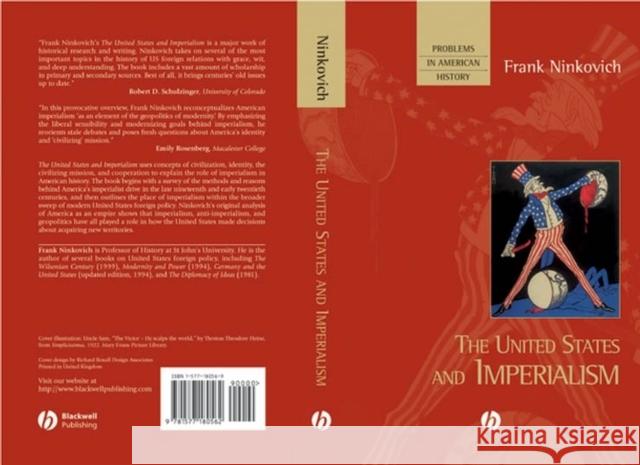 The United States and Imperialism Frank A. Ninkovich Ninkovich 9781577180562 Wiley-Blackwell - książka