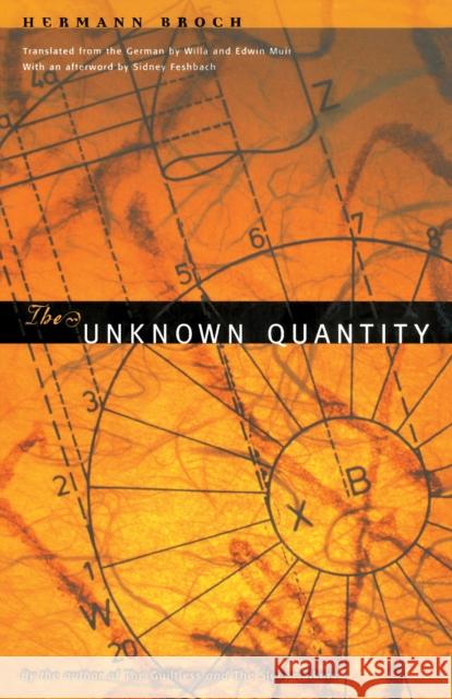 The Unknown Quantity Hermann Broch Edwin Muir Willa Muir 9780810160828 Northwestern University Press - książka