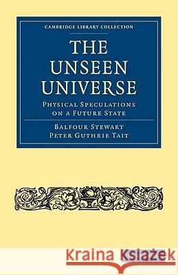 The Unseen Universe: Physical Speculations on a Future State Stewart, Balfour 9781108004541 Cambridge University Press - książka