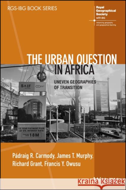 The Urban Question in Africa Richard Grant 9781119833628 Wiley - książka