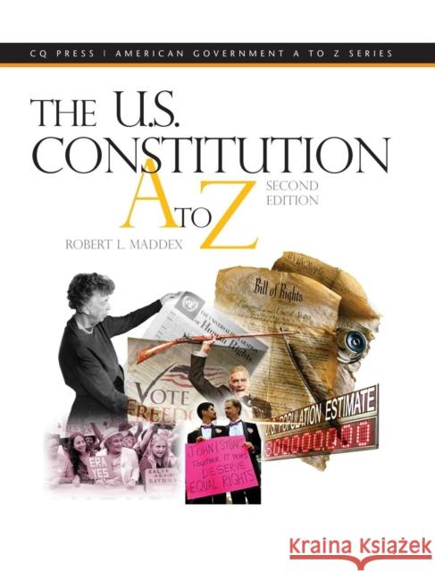 The U.S. Constitution A to Z Robert L. Maddex 9780872897649 CQ Press - książka