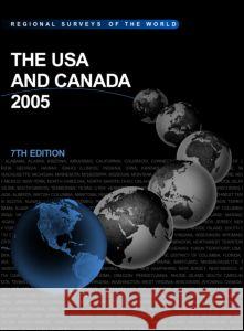 The USA and Canada 2005 Europa Publications Ltd 9781857432794 Europa Yearbook - książka