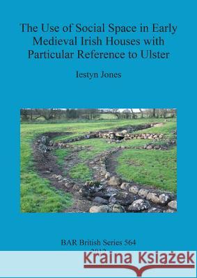 The Use of Social Space in Early Medieval Irish Houses with Particular Reference to Ulster Lestyn Jones 9781407310022 British Archaeological Reports - książka