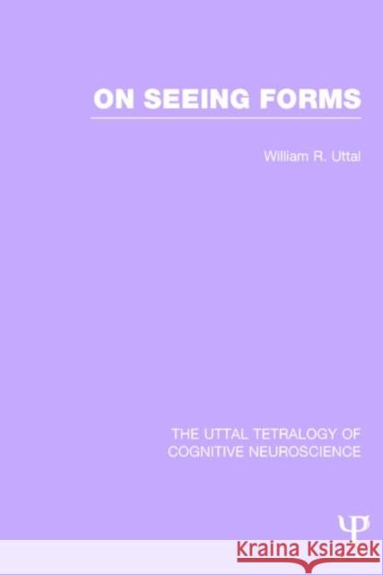 The Uttal Tetralogy of Cognitive Neuroscience William R. Uttal 9781848724280 Psychology Press - książka