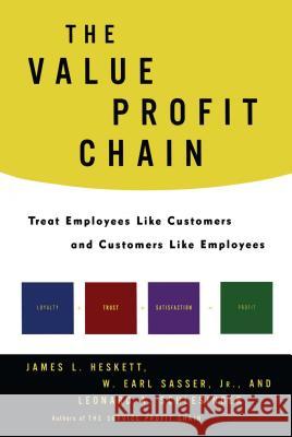 The Value Profit Chain: Treat Employees Like Customers and Customers Like Employees W. Earl, Jr. Sasser Leonard A. Schlesinger James L. Heskett 9781476799988 Free Press - książka