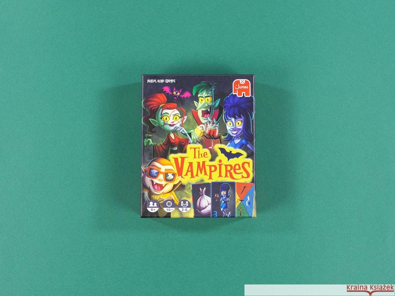 The Vampires (Kartenspiel)  8710126198223 Jumbo Spiele - książka