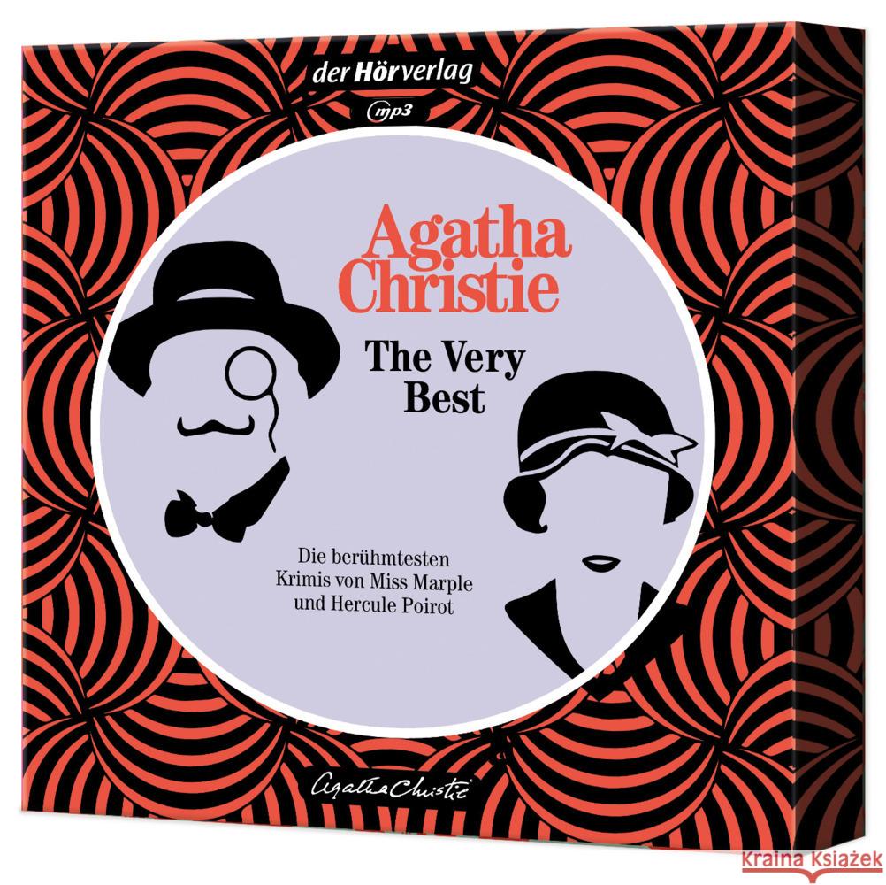 The Very Best, 10 Audio-CD, 10 MP3 Christie, Agatha 9783844551372 DHV Der HörVerlag - książka