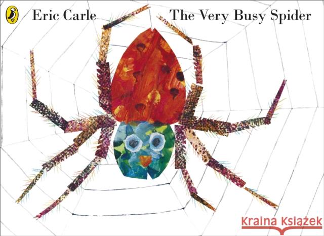 The Very Busy Spider Eric Carle 9780141338323 Penguin Random House Children's UK - książka