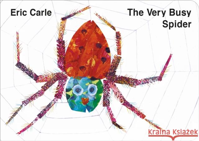 The Very Busy Spider Eric Carle 9780241135907 Penguin Random House Children's UK - książka