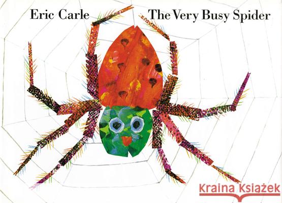 The Very Busy Spider Eric Carle 9780399211669 Philomel Books - książka