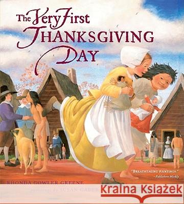The Very First Thanksgiving Day Rhonda Gowler Greene Susan Gaber 9781416919162 Aladdin Paperbacks - książka
