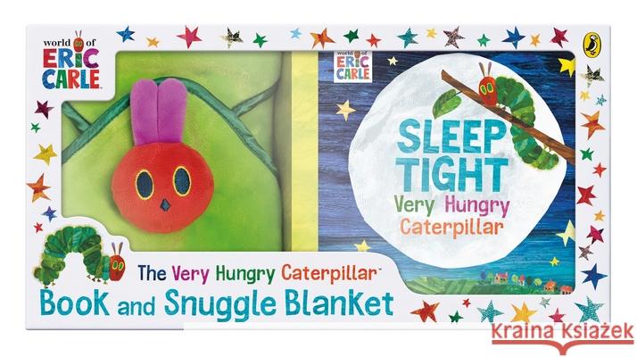 The Very Hungry Caterpillar Book and Snuggle Blanket Eric Carle 9780241329917 Puffin - książka