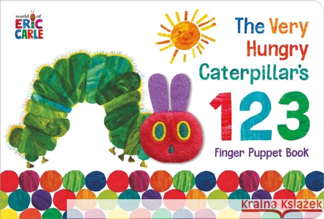The Very Hungry Caterpillar Finger Puppet Book: 123 Counting Book Carle Eric 9780141329949 Penguin Random House Children's UK - książka
