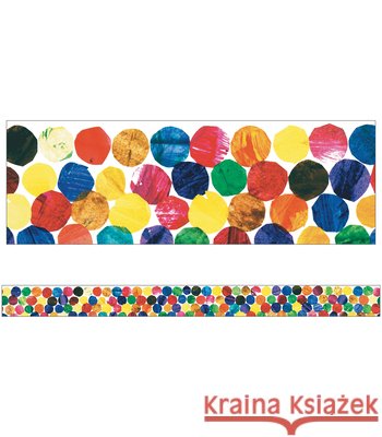 The Very Hungry Caterpillar(tm) Dots Straight Bulletin Board Borders Carson Dellosa Education 9781936022311 Carson-Dellosa Publishing - książka