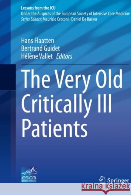 The Very Old Critically Ill Patients  9783030941321 Springer Nature Switzerland AG - książka