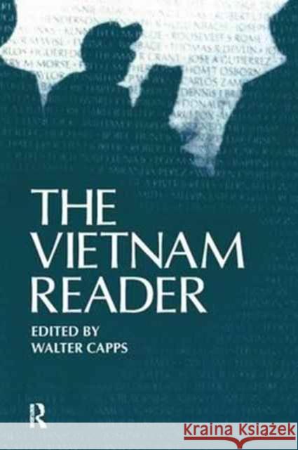 The Vietnam Reader Walter Capps   9781138163478 Routledge - książka