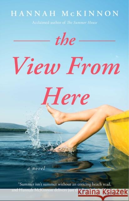 The View from Here Hannah McKinnon 9781982114503 Atria Books - książka