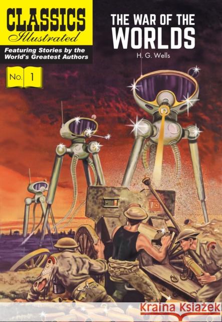 The War of the Worlds H G Wells 9781906814014 Classic Comic Store Ltd - książka