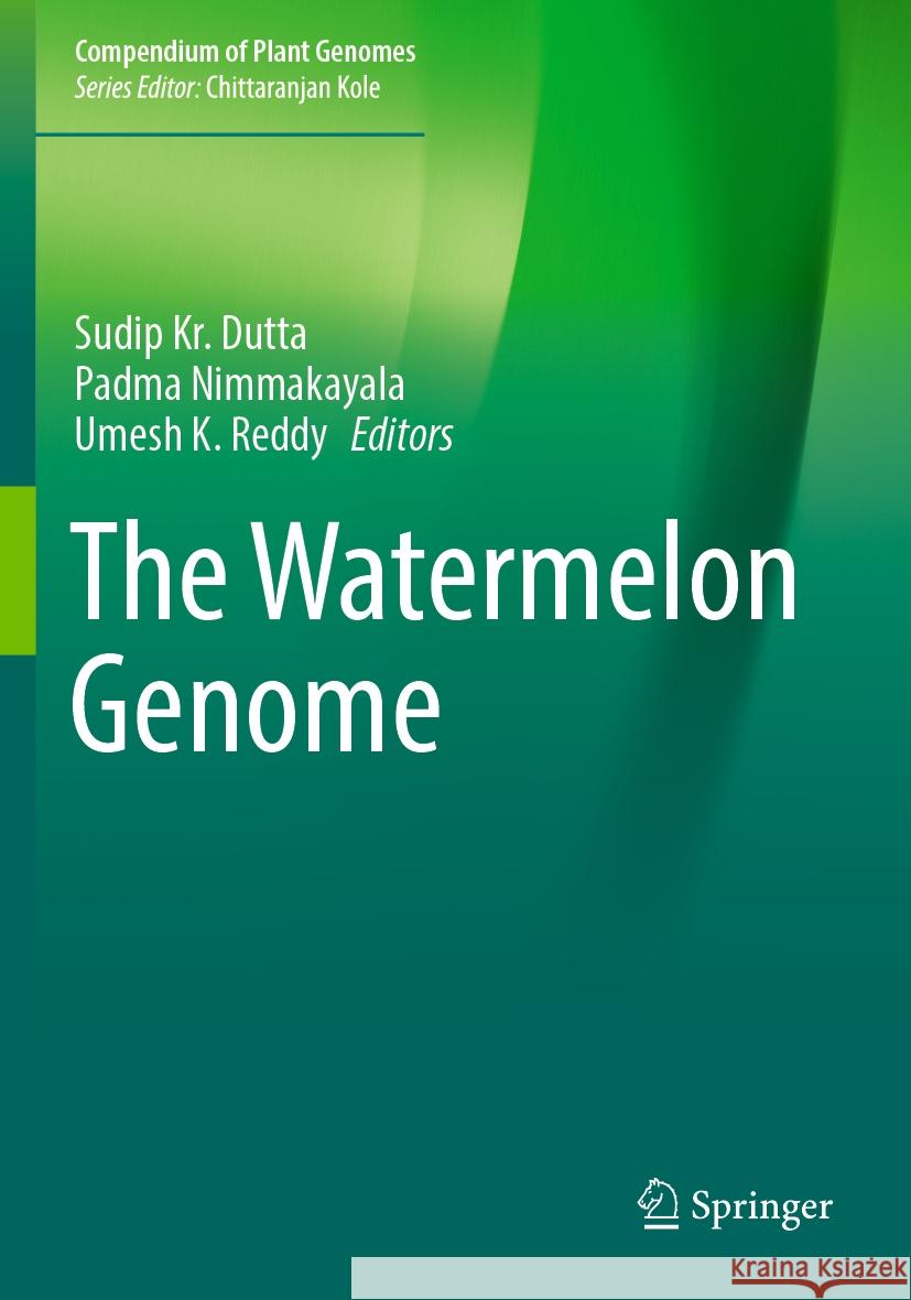 The Watermelon Genome  9783031347184 Springer International Publishing - książka