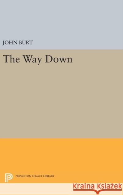 The Way Down John Burt 9780691632230 Princeton University Press - książka