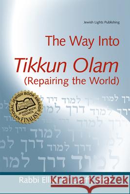 The Way Into Tikkun Olam (Repairing the World) Dorff, Elliot N. 9781580233286 Jewish Lights Publishing - książka