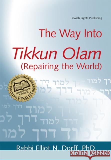 The Way Into Tikkun Olam (Repairing the World) Elliot N. Dorff 9781683364474 Jewish Lights Publishing - książka