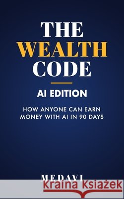 The Wealth Code - AI Edition: How Anyone Can Earn Money With AI in 90 Days Medavi 9798275169133 Independently Published - książka