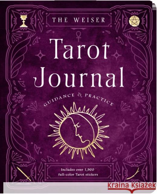 The Weiser Tarot Journal: Guidance and Practice (for Use with Any Tarot Deck - Includes 208 Specially Designed Journal Pages and 1,920 Full-Colour Tarot Stickers to Use in Recording Your Readings) Theresa (Theresa Reed) Reed 9781578638147 Red Wheel/Weiser - książka