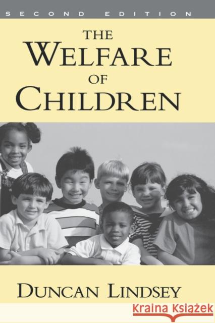 The Welfare of Children Duncan Lindsey 9780195136708 Oxford University Press - książka