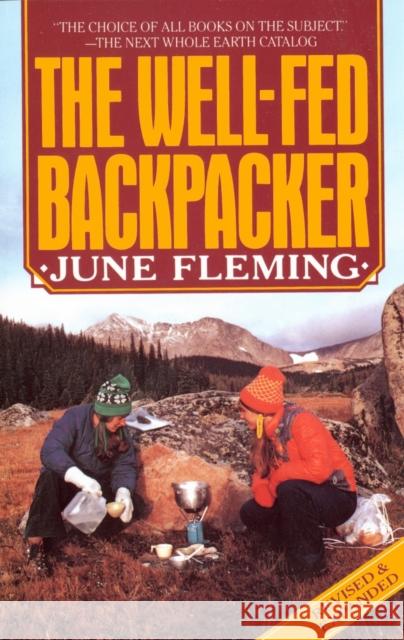 The Well-Fed Backpacker June Fleming Lauren Jarrett 9780394738048 Vintage Books USA - książka