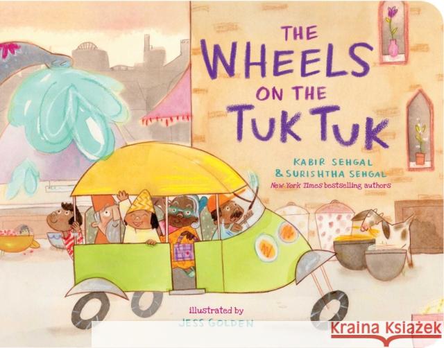 The Wheels on the Tuk Tuk Surishtha Sehgal 9781665921947 Simon & Schuster - książka