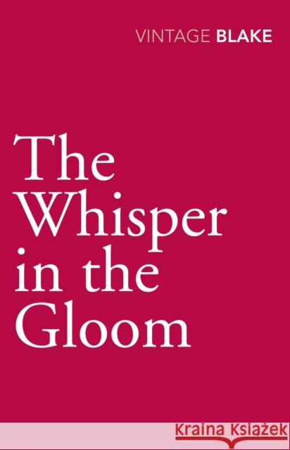 The Whisper in the Gloom Blake, Nicholas 9780099565642  - książka