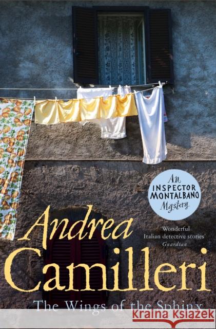 The Wings of the Sphinx Andrea Camilleri 9781529043860 Pan Macmillan - książka