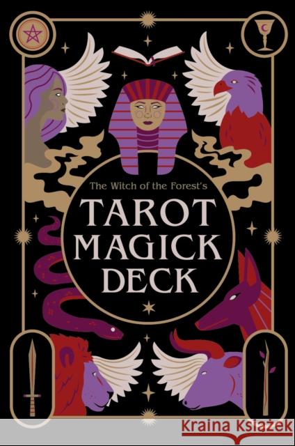The Witch of the Forest's Tarot Magick Deck: 78 Cards and Instructional Guide Lindsay Squire Viki Lester  9780711281035 Leaping Hare - książka
