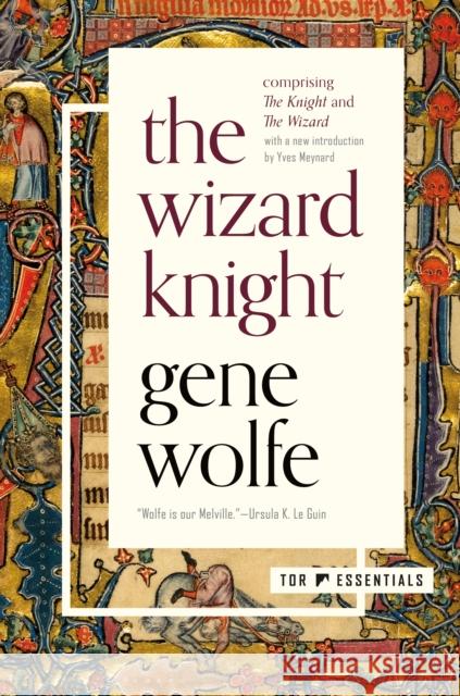 The Wizard Knight: (Comprising the Knight and the Wizard) Wolfe, Gene 9781250237446 Tor Books - książka
