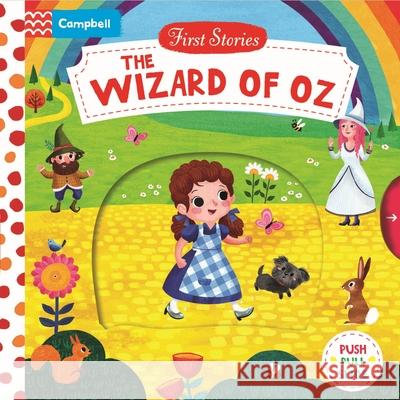 The Wizard of Oz: A Push, Pull, Slide Book Miriam Bos 9781035081370 Campbell Books - książka