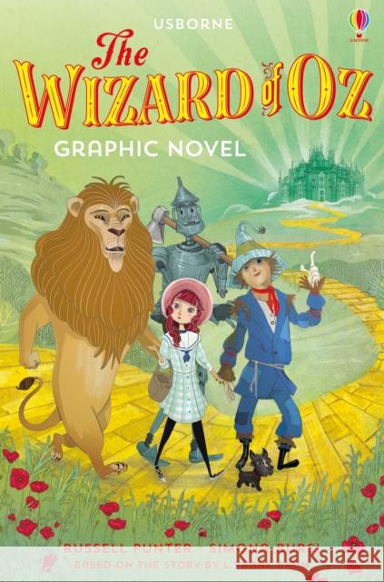 The Wizard of Oz Graphic Novel Russell Punter 9781474968850 Usborne Publishing Ltd - książka