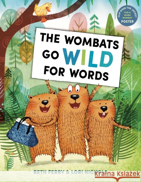 The Wombats Go Wild for Words Lori Nichols 9780593711057 Random House USA Inc - książka