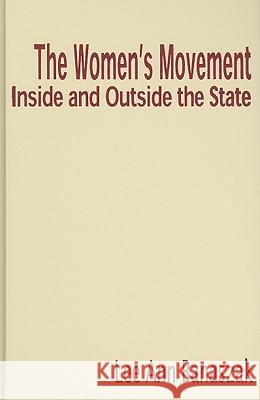 The Women's Movement Inside and Outside the State Lee Ann Banaszak 9780521115100 Cambridge University Press - książka