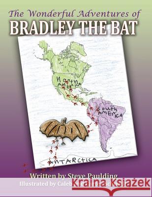 The Wonderful Adventures of Bradley the Bat Steve Paulding Caleb Schmidt Carter Schmidt 9780615745916 Slow on the Draw Productions - książka