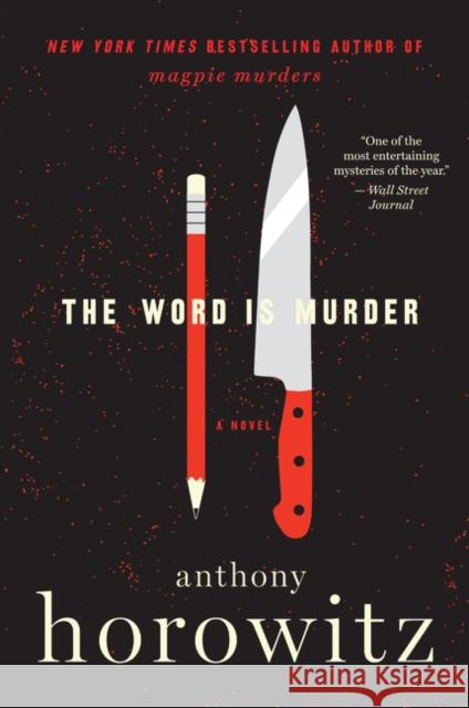 The Word Is Murder Anthony Horowitz 9780062676801 Harper Paperbacks - książka